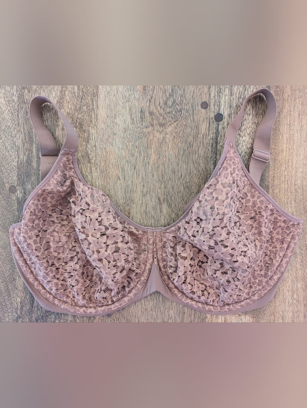 Chantelle Brown Norah Comfort Underwire Bra Size US 32H